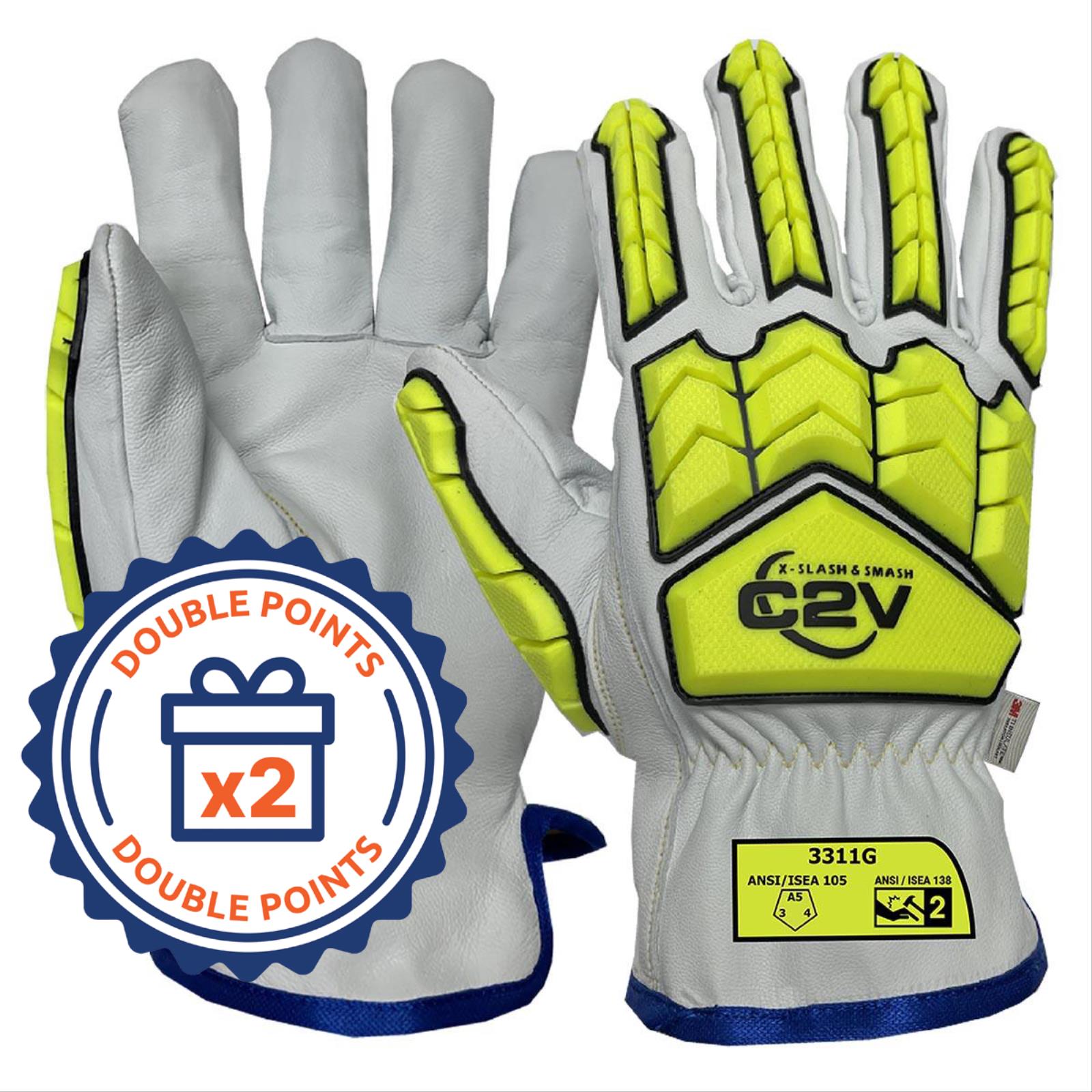 X-Slash & Smash 3311G Impact Resistant Gloves, Cut Level A6